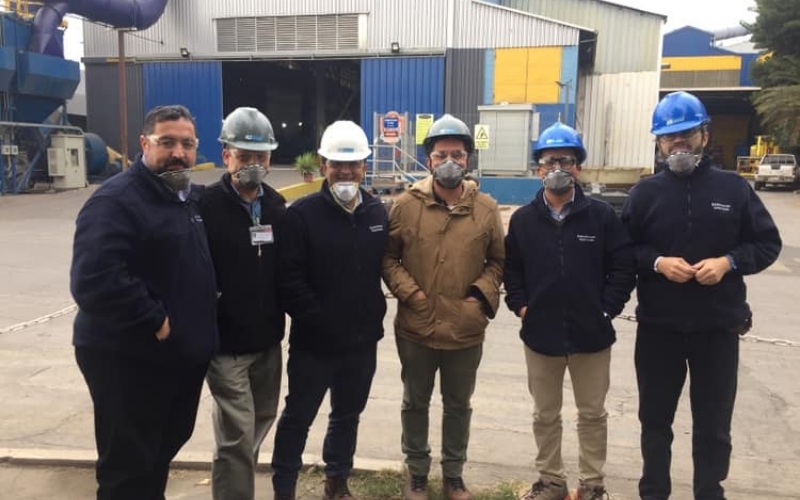Docentes visitan empresa Elecmetal