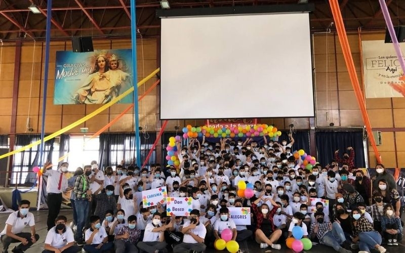 Estudiantes de séptimo y primero medio viven experiencias Saltimbanqui y Campo Bosco