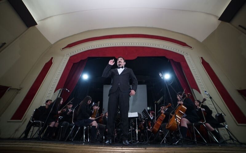 Orquesta del Colegio Josefina Aguirre nos visita