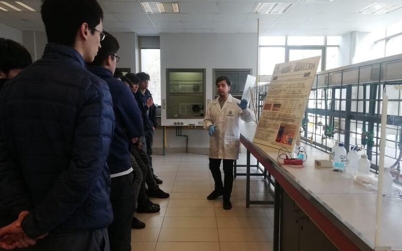 Electivo Ingeniería visita Facultad de Química UC