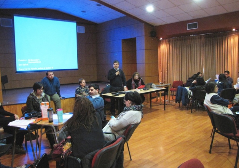 Profesores y educadoras PIE viven jornada de reflexión sobre el Marco para la Buena Enseñanza.
