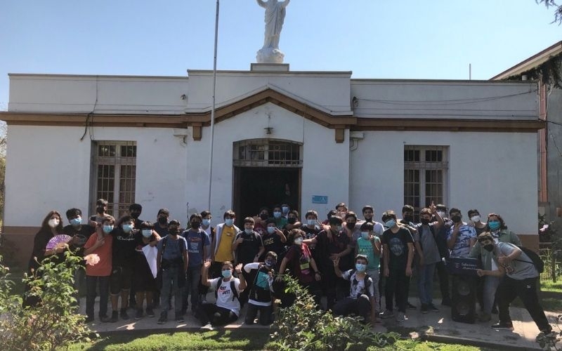 Jóvenes de octavo básico viven experiencia significativa &quot;soñador&quot;