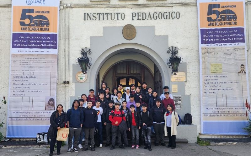 Brigada ecológica visita la UMCE