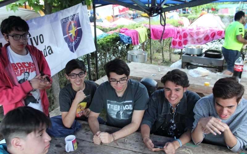 Exitosa participación en campamento CAS