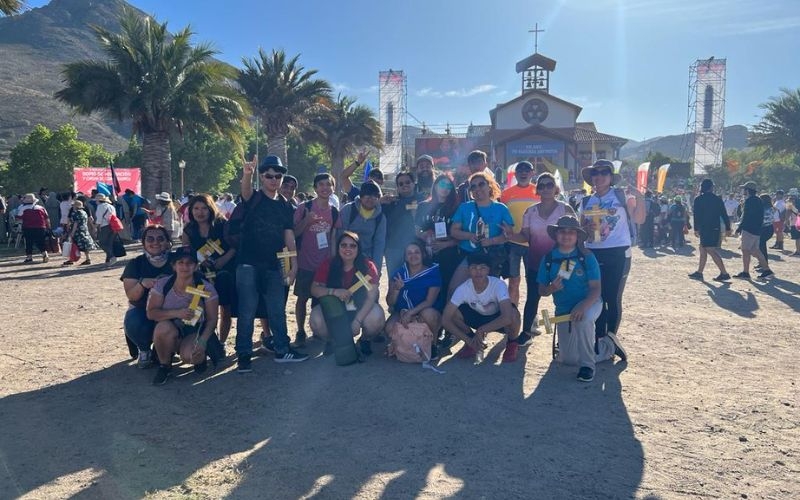 Salesianos Alameda peregrinó al Santuario de Teresa de los Andes