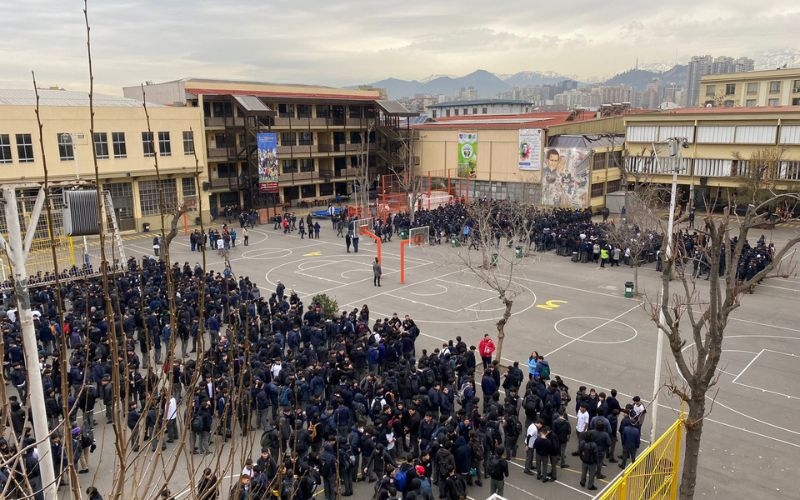 Comunidad realiza ensayo de evacuación 2023