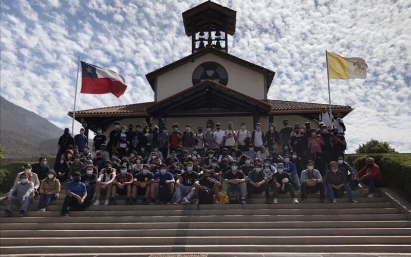 Jóvenes de cuarto medio viven Experiencia Sinaí