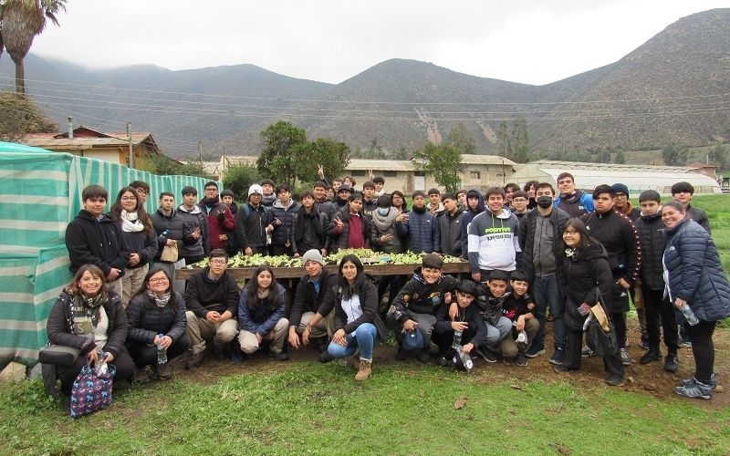 Brigada ecológica visita Escuela Agrícola de Catemu