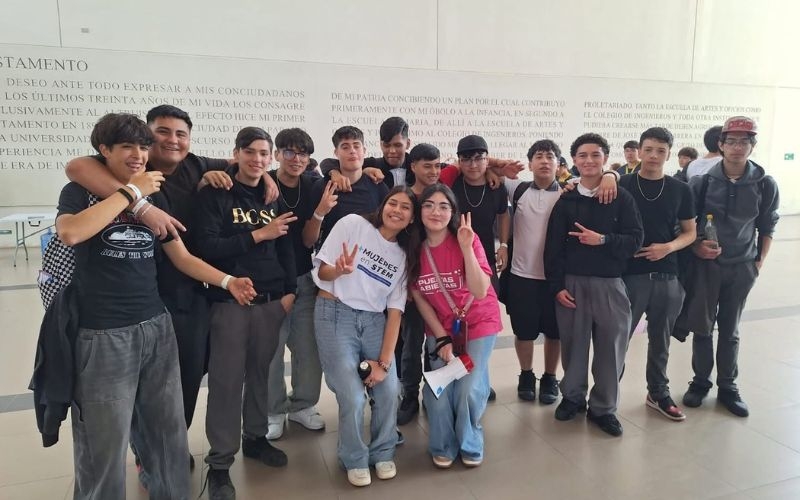 Estudiantes de Salesianos Alameda participan en jornada “Puertas Abiertas” de la Universidad Técnica Federico Santa María