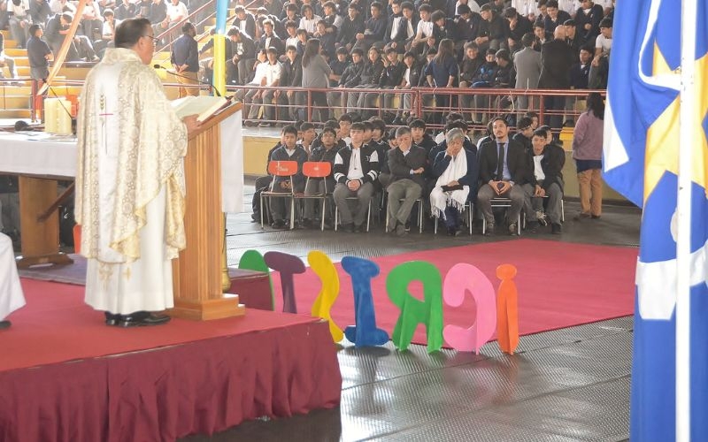 Salesianos Alameda celebra la Resurrección con esperanza y alegría pascual