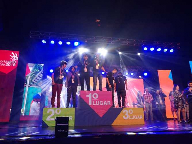 Gran participación de estudiantes y docentes del área TP en Worldskills Chile