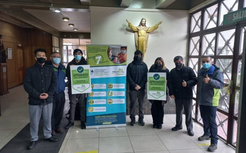 Colegio es certificado con Sello COVID por la Mutual de Seguridad