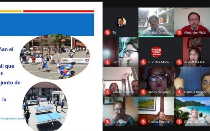 Encuentro online con apoderados nuevos 2021